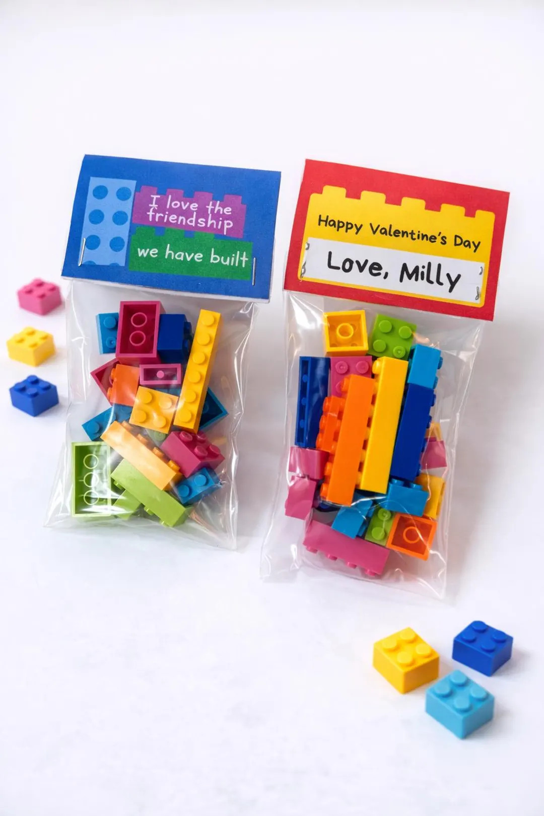 Building Brick Valentines for Kids | Preschool & Elementary | School Classroom Valentines | Non-c... | Etsy (US)