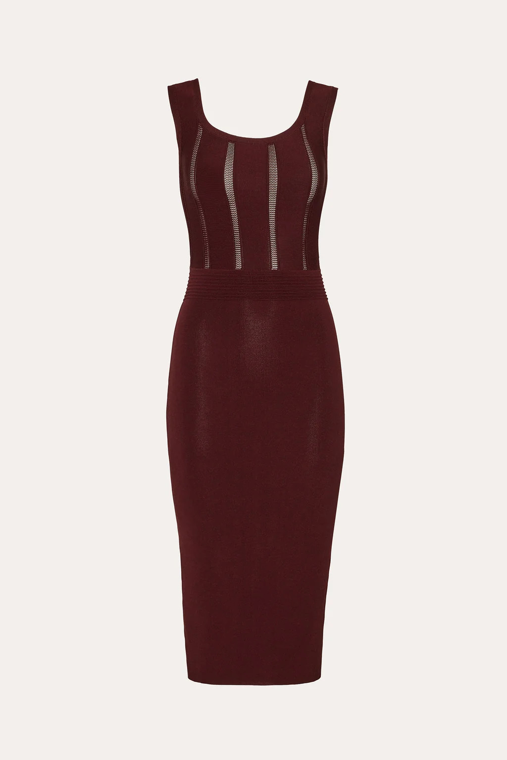 Sylvie Ribbed Midi Dress | Elie Tahari