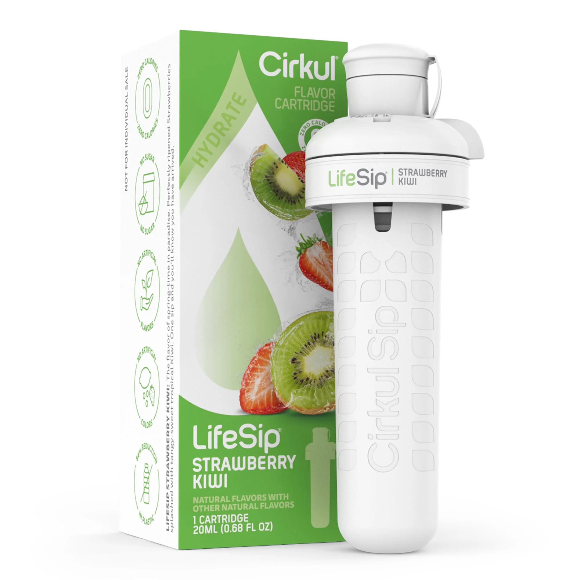 Cirkul LifeSip Strawberry Kiwi Flavor Cartridge, Drink Mix, 1-Pack - Walmart.com | Walmart (US)