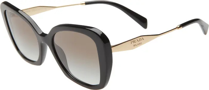 53mm Butterfly Sunglasses | Nordstrom