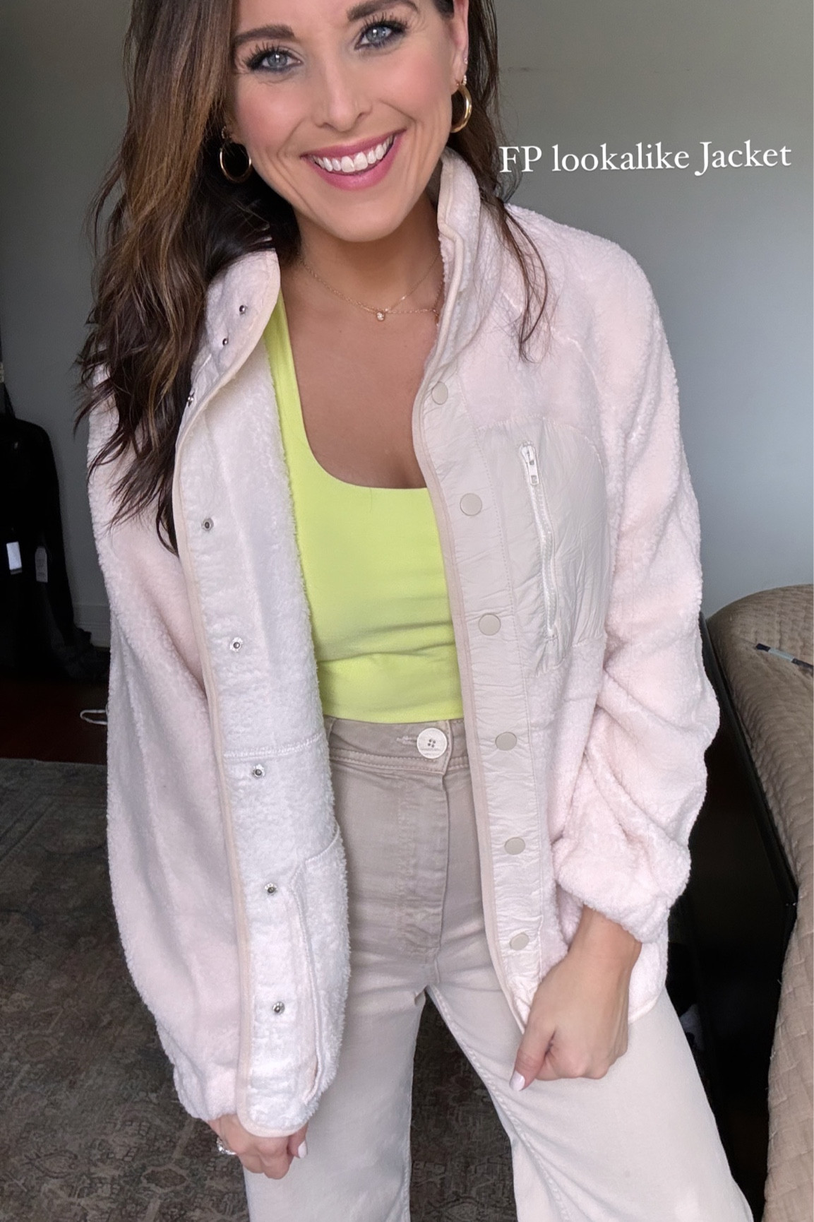 Free people look alike jacket for less! And this bra top is 50% off today!! 

#LTKstyletip #LTKfindsunder50 #LTKsalealert