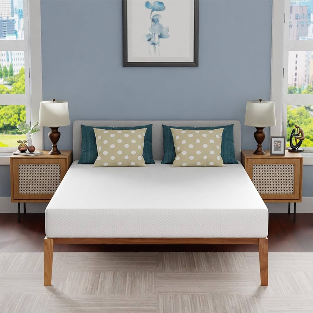 6/8/10/12 inch Gel Memory Foam Mattress for Cool Sleep & Pressure Relief, Medium Firm Mattresses ... | Amazon (US)