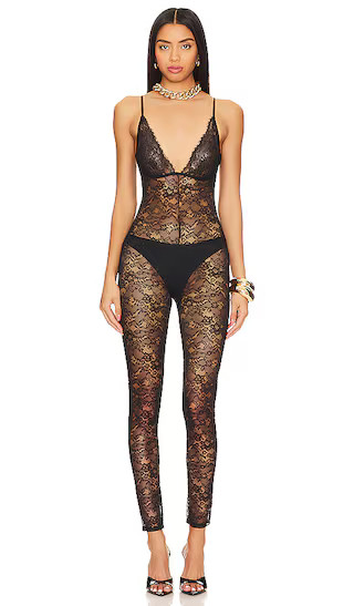 Kiara Jumpsuit in Black | Revolve Clothing (Global)