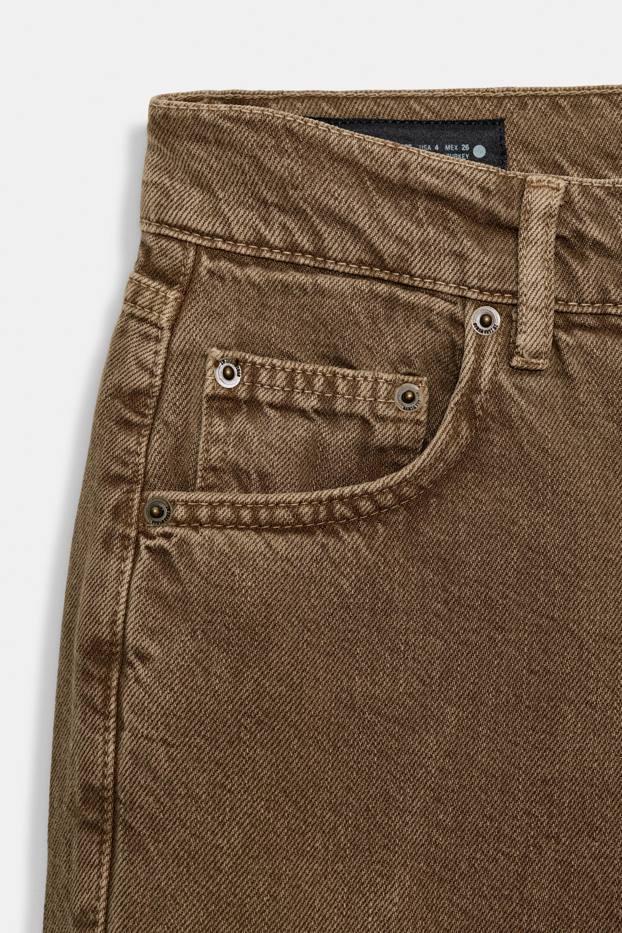 JEANS ZW COLLECTION BAGGY MITTELHOHER BUND | Zara US