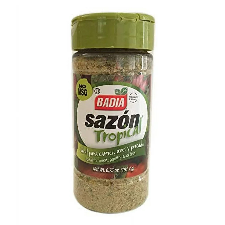 Badia Sazón Tropical, Spices & Seasoning, 6.75 oz - Walmart.com | Walmart (US)