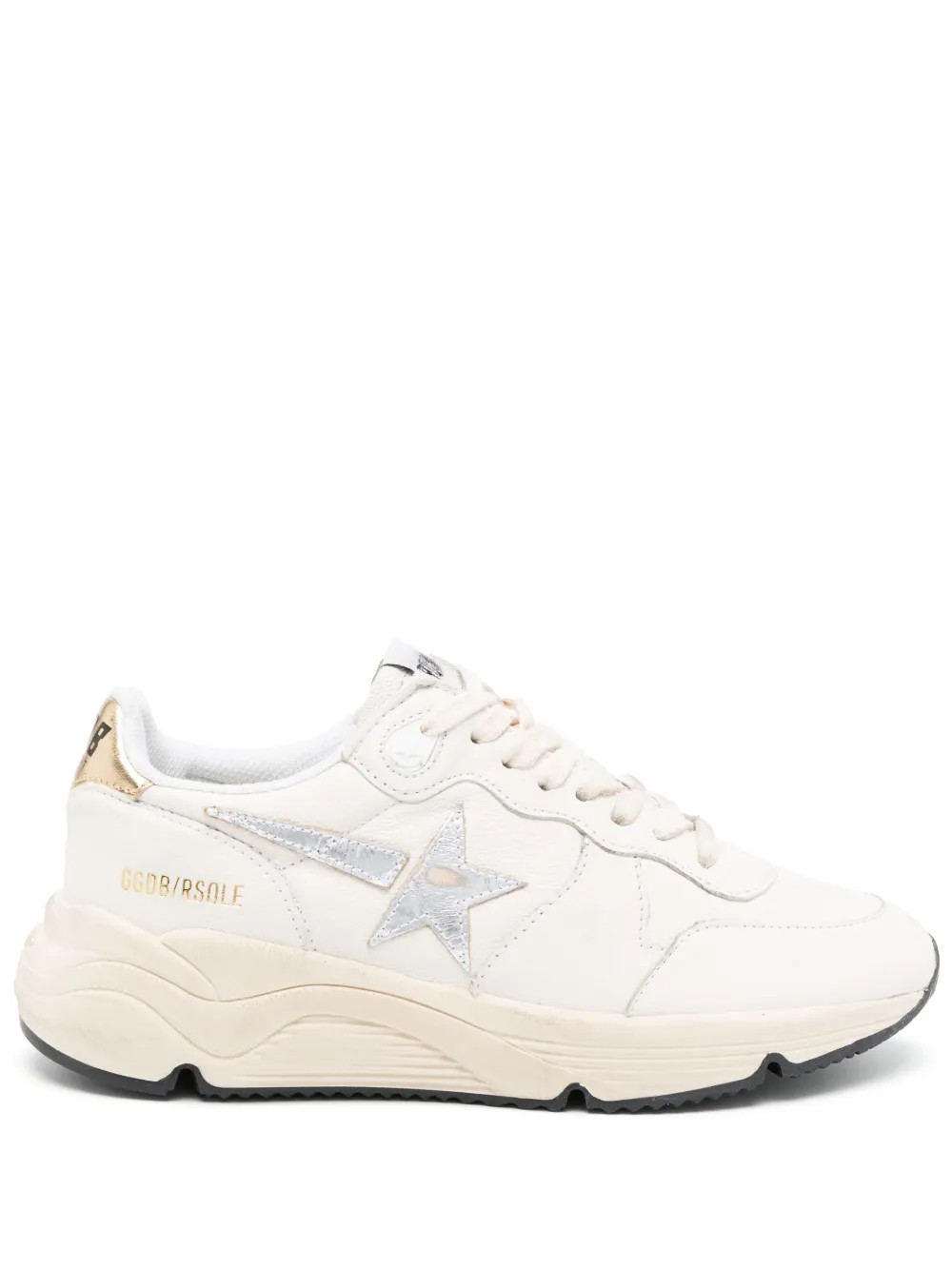 Golden Goose Running Sole Leather Sneakers - Farfetch | Farfetch Global