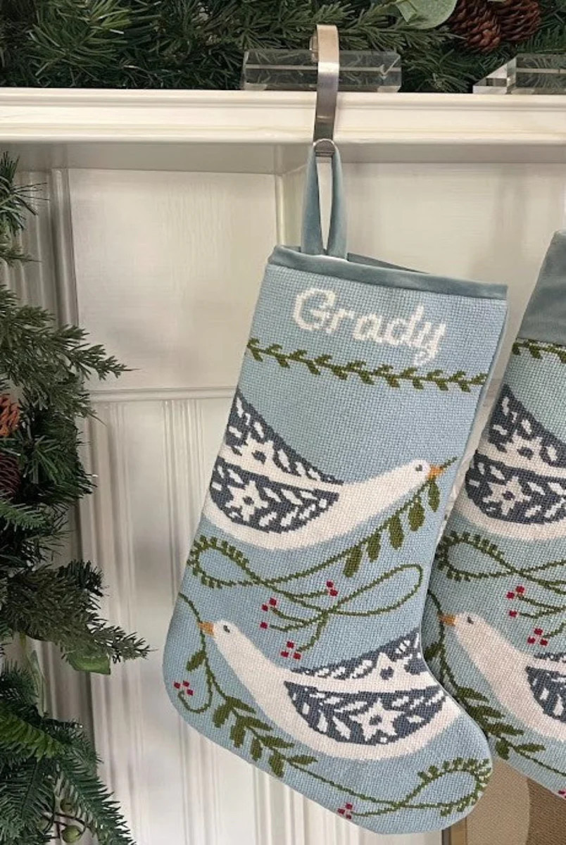 Peace on Earth Full Size Stocking | Bauble Stockings
