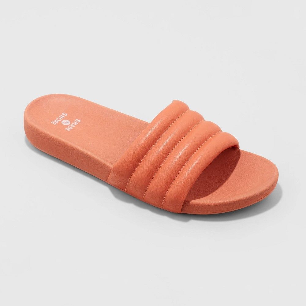 Womens Kendra Solid Slide Sandals - Shade & Shore™ | Target