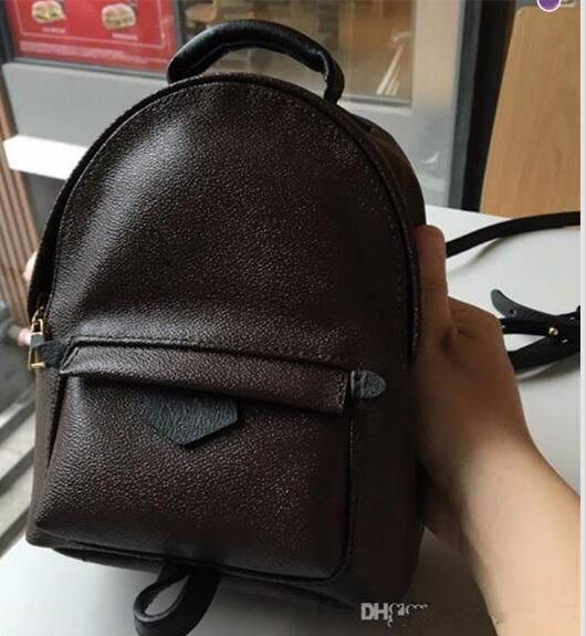 Hight Quality Womens Palm Springs Mini Backpack PU Leather Children Backpacks Women Printing Leat... | DHGate