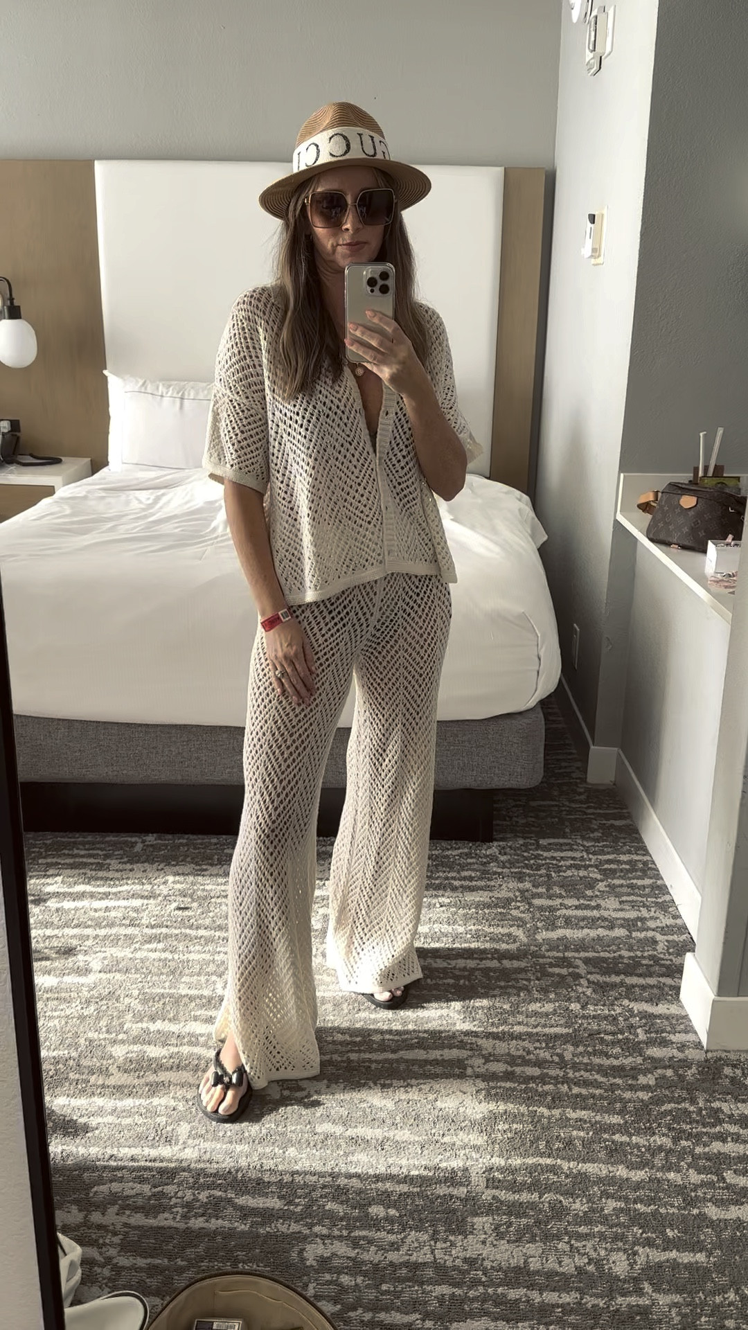 Target crochet swim cover up top and bottom. Wearing a small top and XS in pant.
Target style
Target swim
Target fashion
Knit top
Knit pants
Summer fashion
Matching set
Swimwear

#LTKTravel #LTKSwim #LTKSeasonal