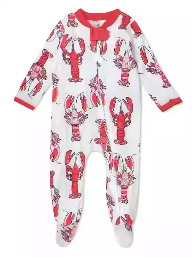 Honest Baby Clothing Organic Cotton Boy/Girl Long Sleeve Fourth of July Sleep N Play, Newborn to ... | Walmart (US)