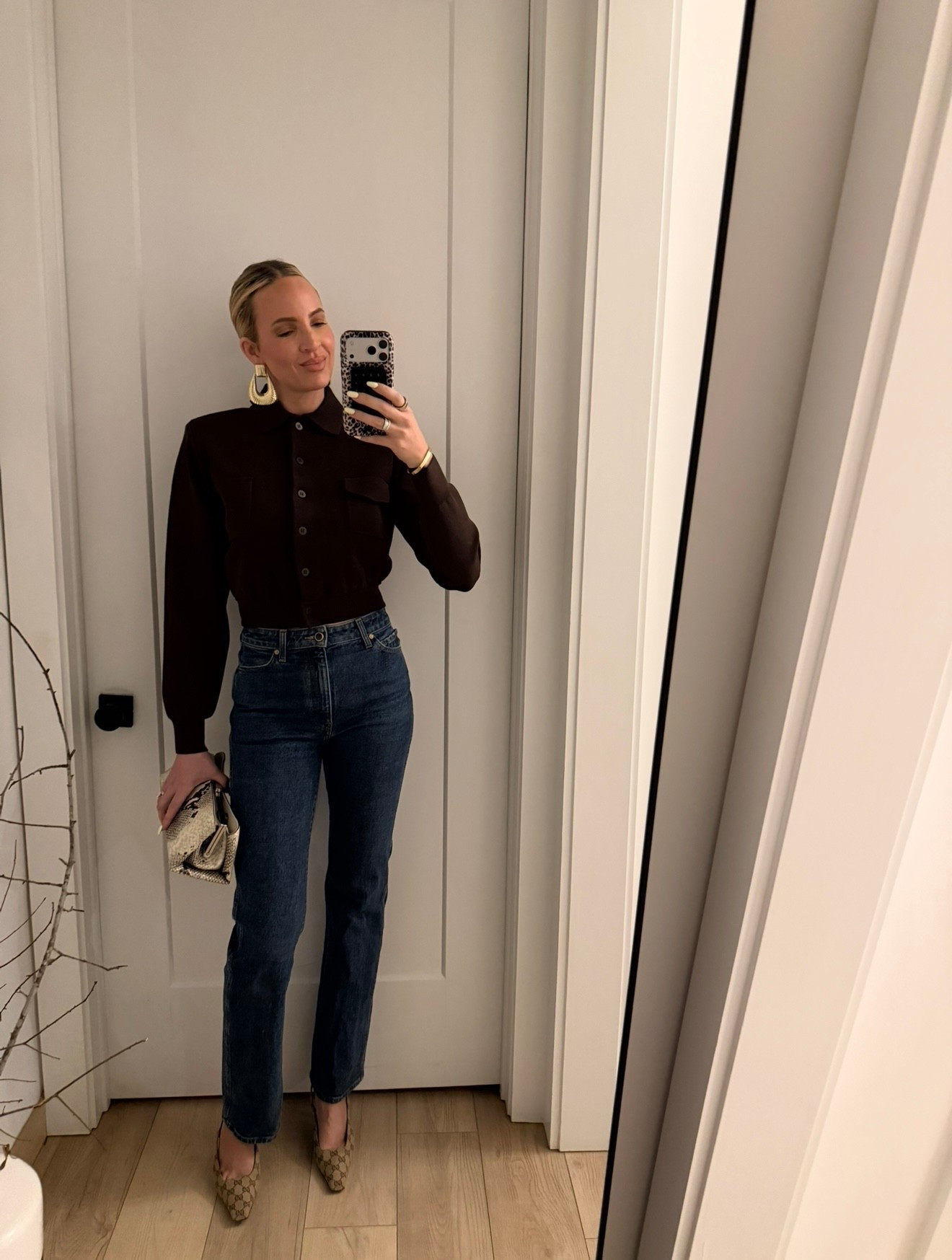 I’m wearing a small on the top. The jeans run tts and our tall girl friendly! ￼￼



#LTKootd #LTKOver40 #LTKdayinmylife