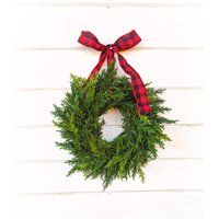 Christmas Mini Wreath-Small Wreath-Winter Wreath-Holiday Wreath-Cedar Wreath-Scented Home Decor-Chri | Etsy (US)
