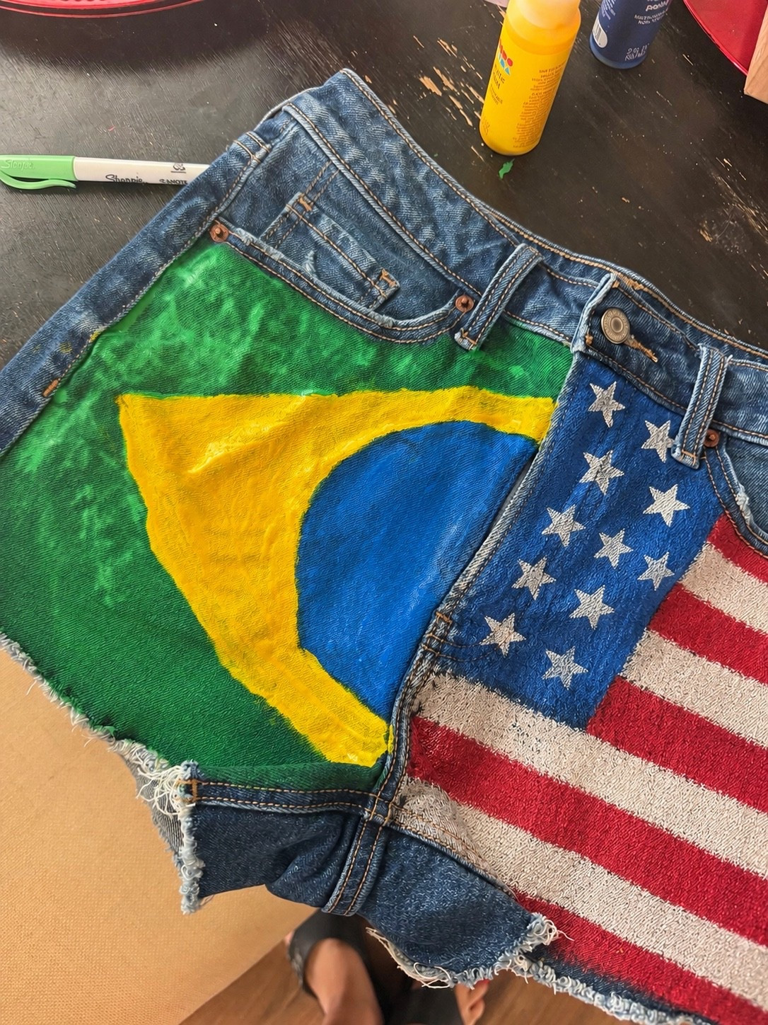 Make your own World Cup shorts with supplies from 🎯 Target

#LTKTravel #LTKootd #LTKgrwm
