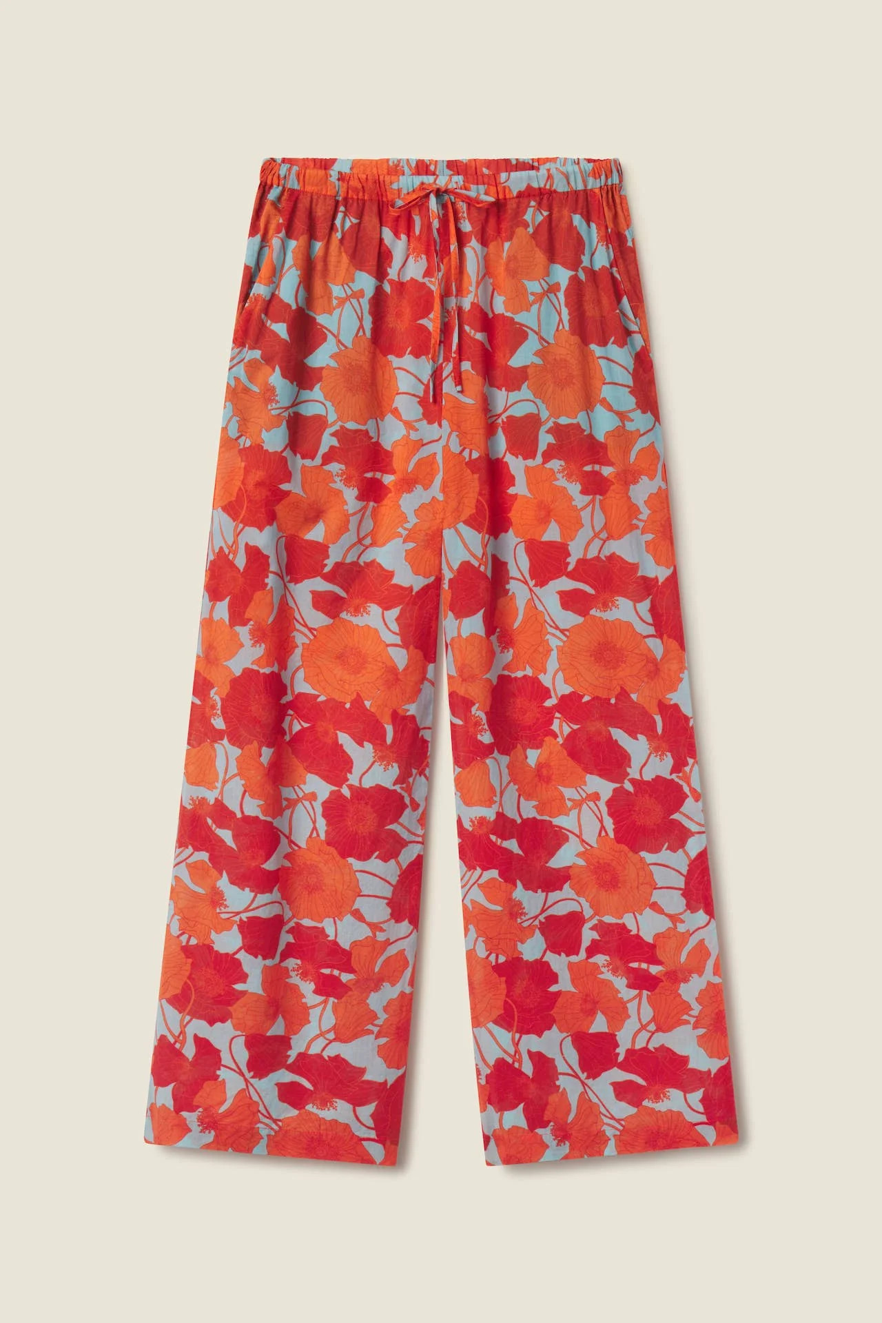 Vera Pant Shoreline Poppy | TROVATA
