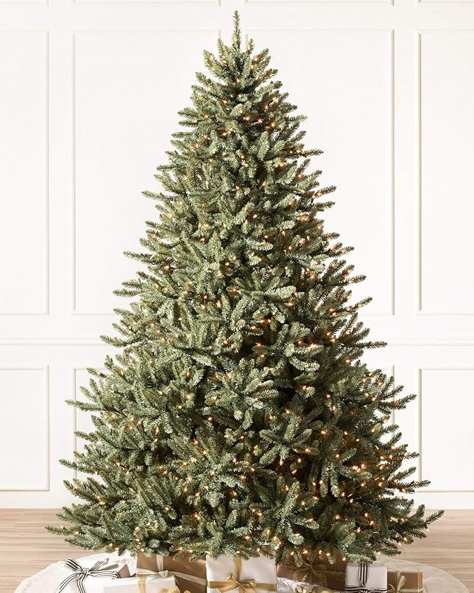 Balsam Hill 7.5ft Premium Pre-Lit Artificial Christmas Tree Classic Blue Spruce with Clear Incand... | Amazon (US)