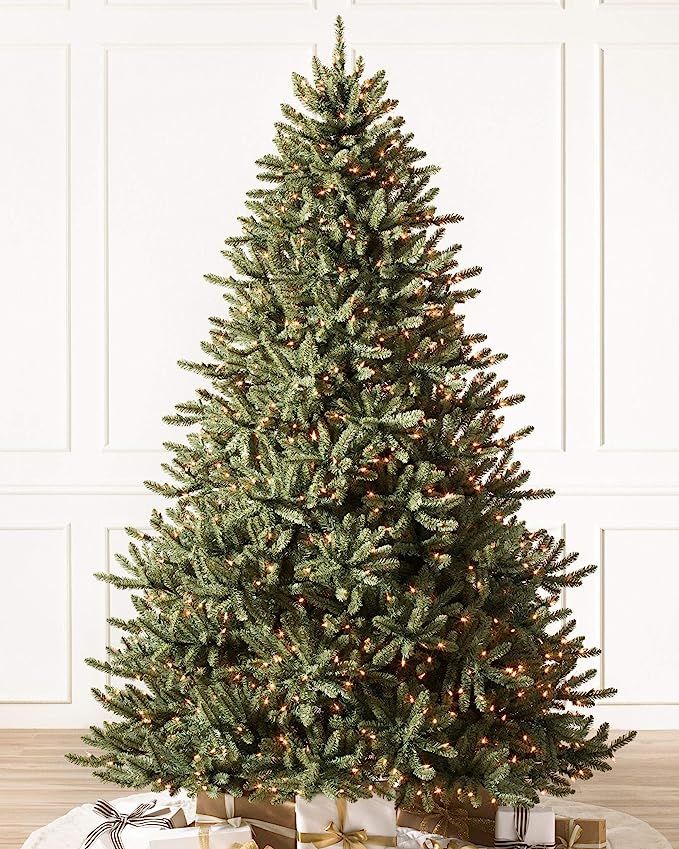 Balsam Hill 7.5ft Premium Pre-Lit Artificial Christmas Tree Classic Blue Spruce with Clear Incand... | Amazon (US)