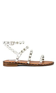 Steve Madden Travel-P Sandal in Clear from Revolve.com | Revolve Clothing (Global)