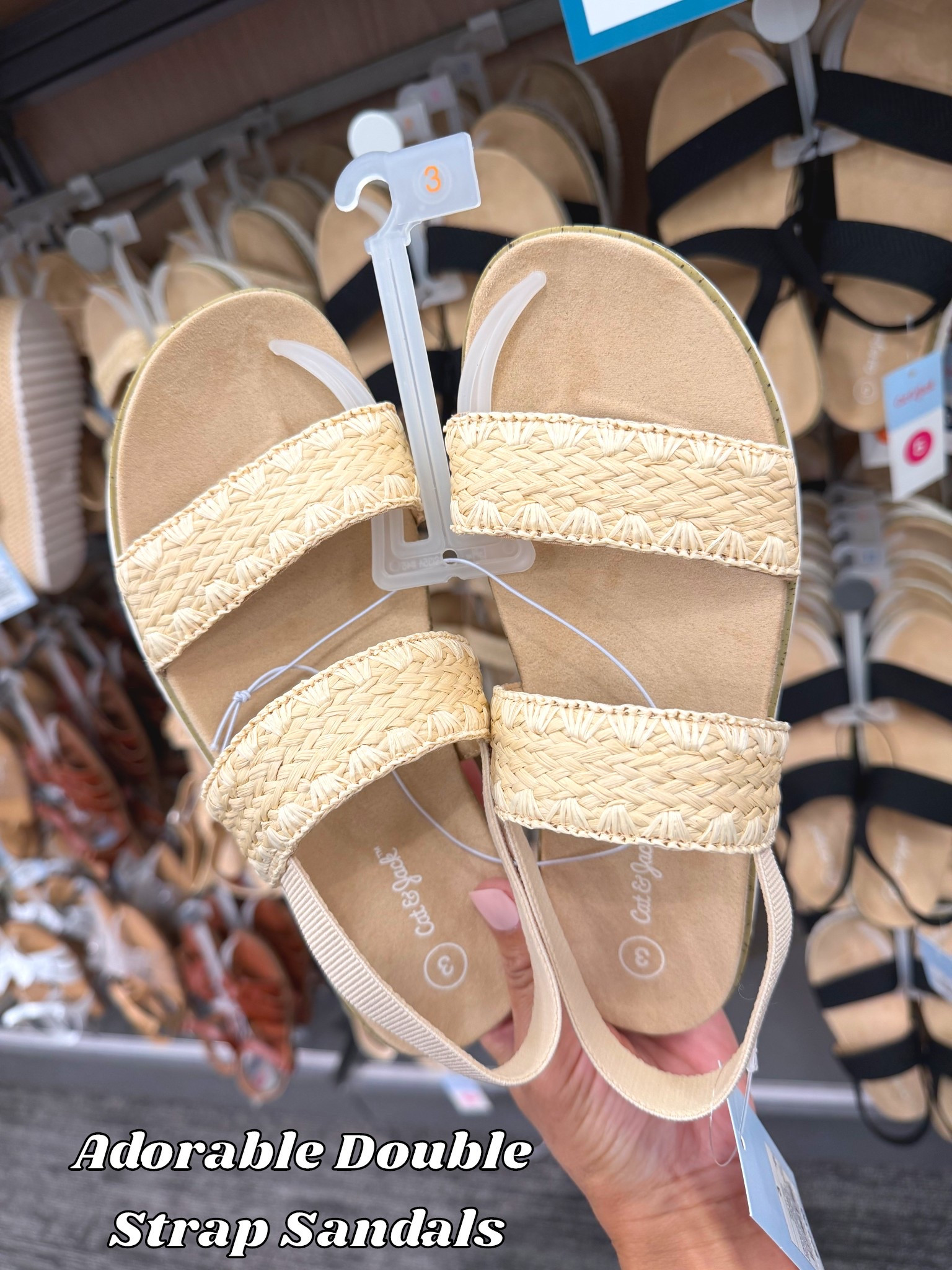 Target Kids' Kailan Footbed Sandals - Cat & Jack Summer Double Strap Shoes #target #targetstyle #targetkids #kidssandals #catandjack 

#LTKKids #LTKTravel #LTKootd