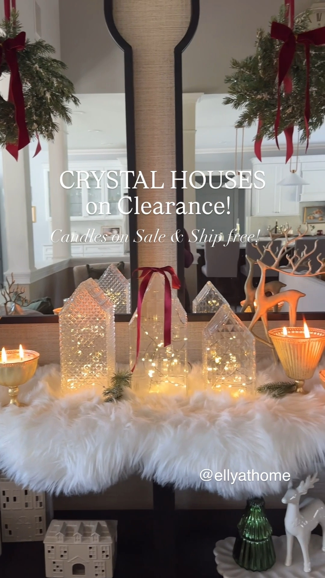 Crystal house and mercury candles on sale! Pottery Barn. More After Christmas sales!

#LTKFindsUnder50 #LTKSaleAlert #LTKHome