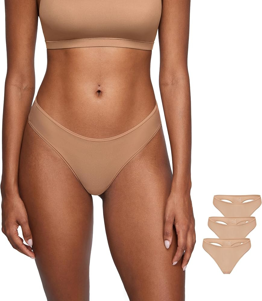 Magneticfit Thongs for Women Stretch Sexy Underwear Comfort Tagless Thong Low Rise Breathable Pan... | Amazon (US)