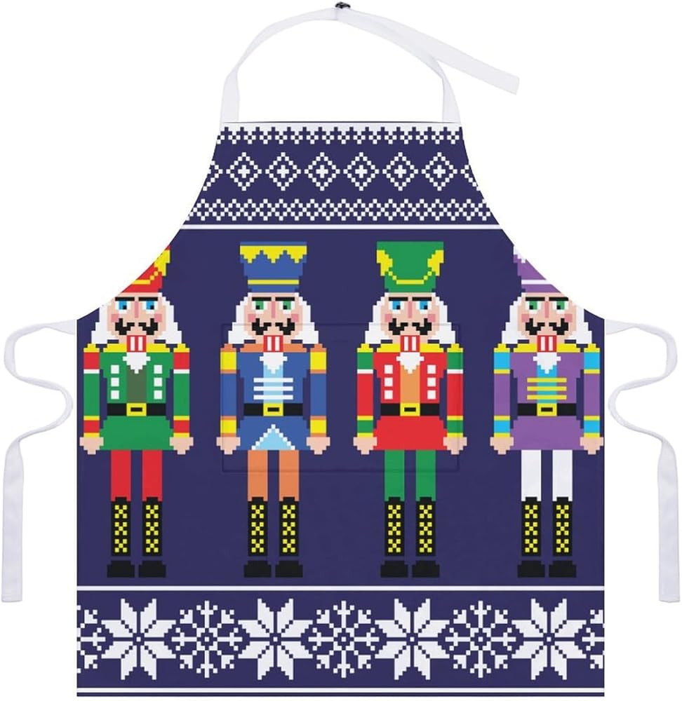 Chef Apron Aprons with Pockets Kitchen Aprons for Women Men | Amazon (US)