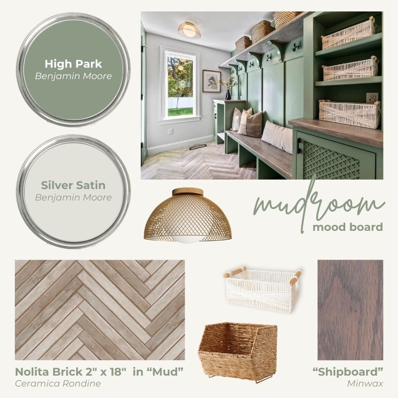 Earthy modern mudroom mood board inspiration 

#LTKHome