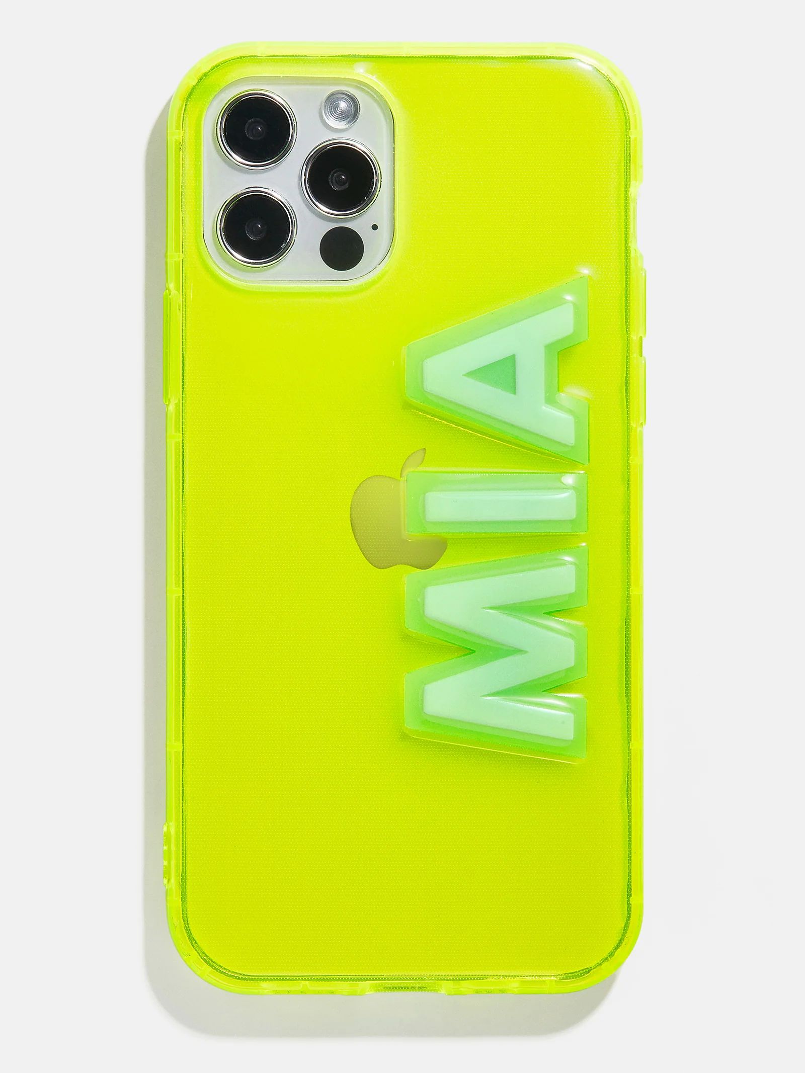 Glow-in-the-Dark Custom iPhone Case: Neon Green | BaubleBar (US)