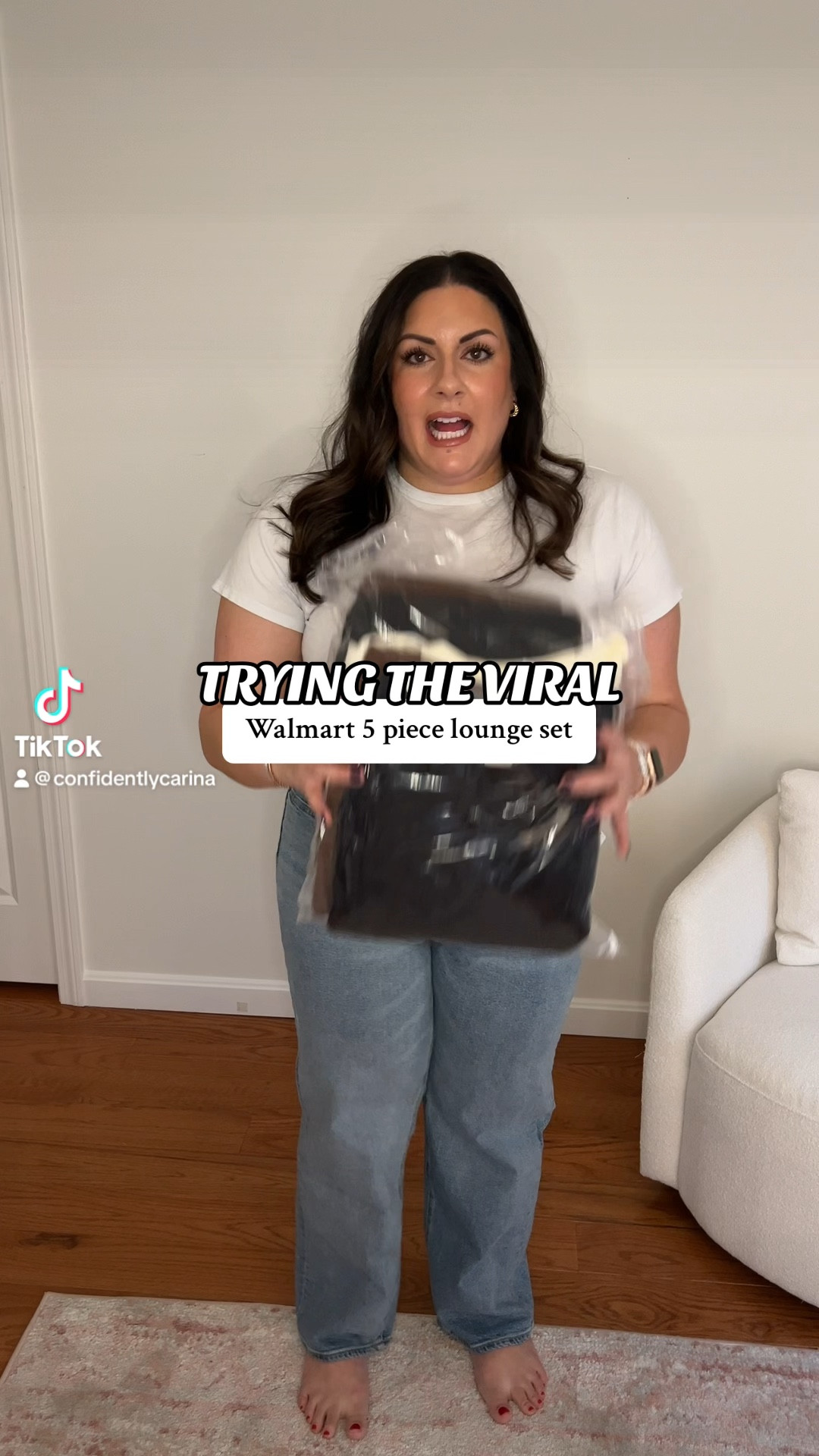 This 5 piece Walmart lounge set is SO GOOD and you get 5 pieces for just under $50!! I’m wearing a 0X and am a size L/14. 

#LTKSeasonal #LTKmidsize #LTKfindsunder50