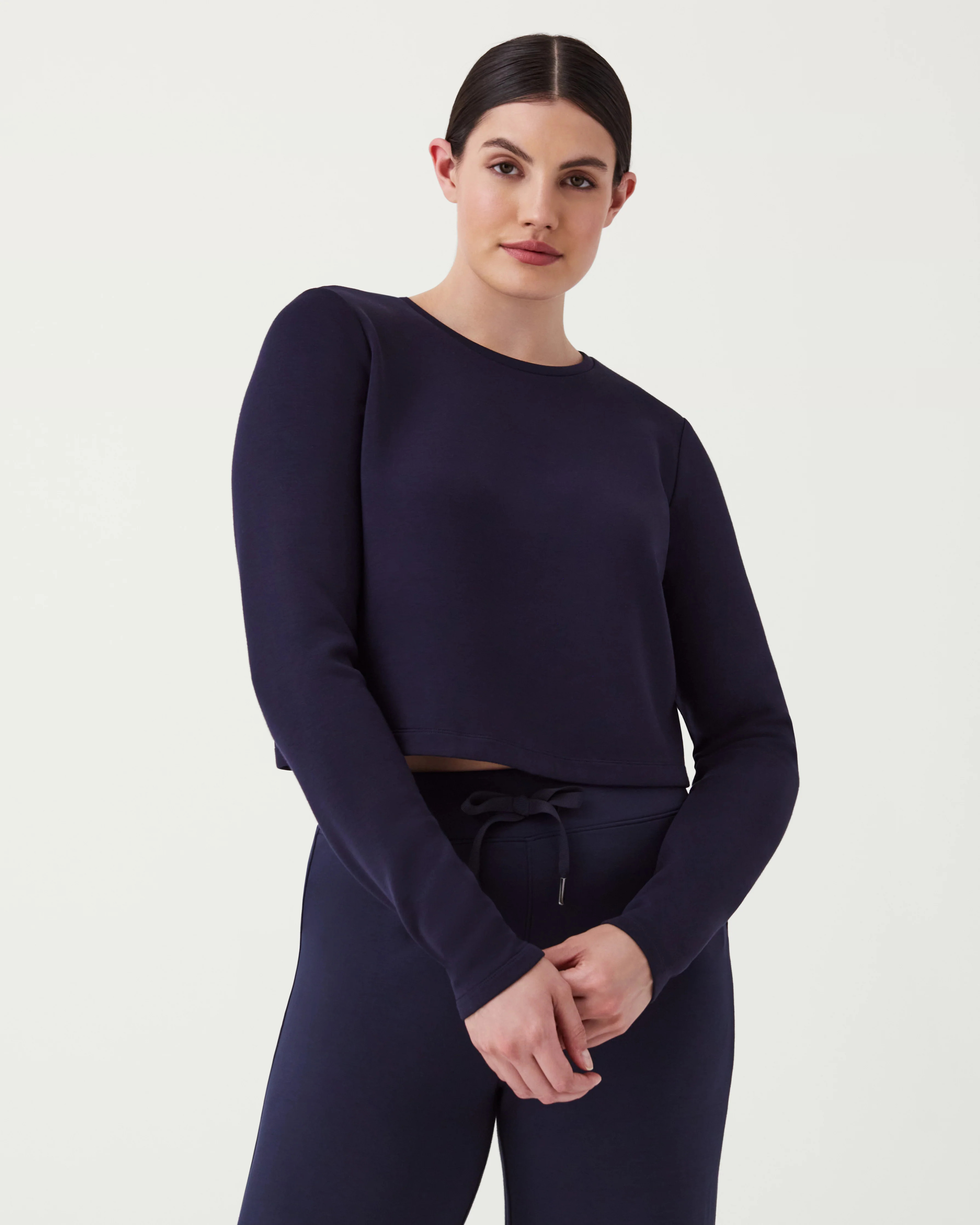 AirEssentials Cropped Long Sleeve Top | Spanx