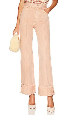 Ulla Johnson Genevieve Jean in Rosewood Wash from Revolve.com | Revolve Clothing (Global)