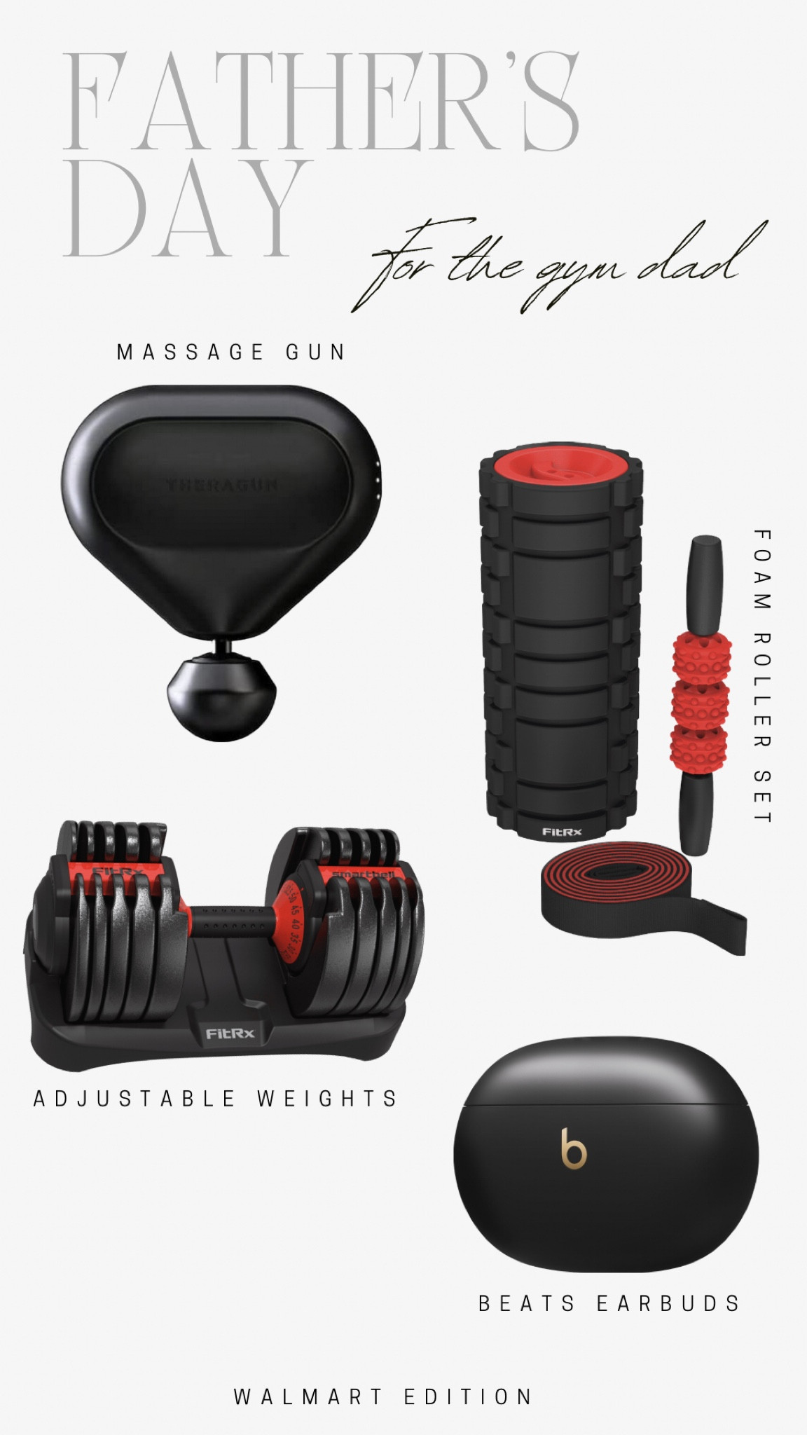 Father’s Day gift guide for the gym dad , massage gun , massager , workout equipment , at home workout , earbuds , headphones 

#LTKsalealert #LTKGiftGuide #LTKFind