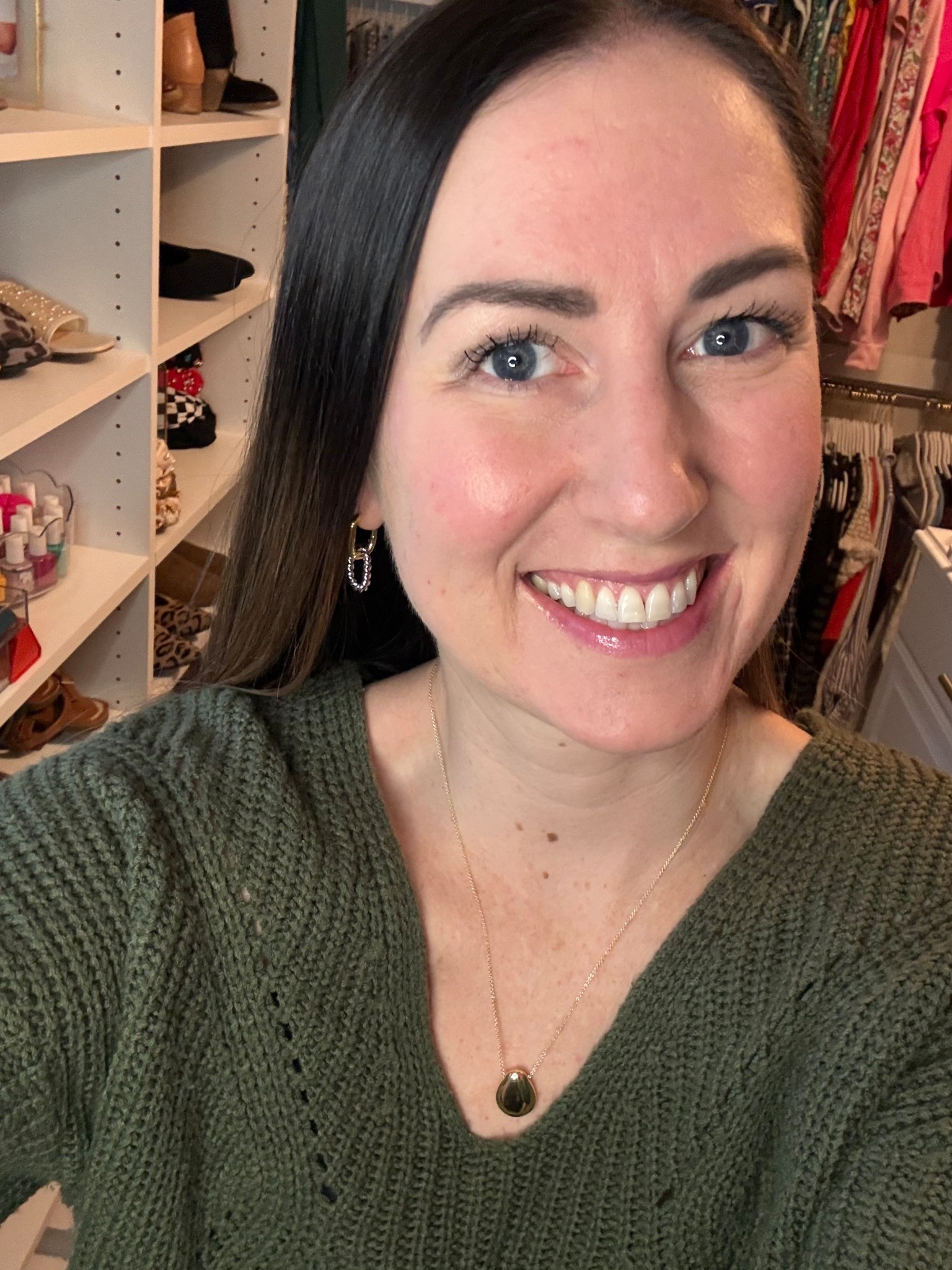 Loco no these new @Ana Luisa pieces! The Pebble necklace is soooo cute! They go perfectly with these Ash Double earrings! 

#LTKgrwm