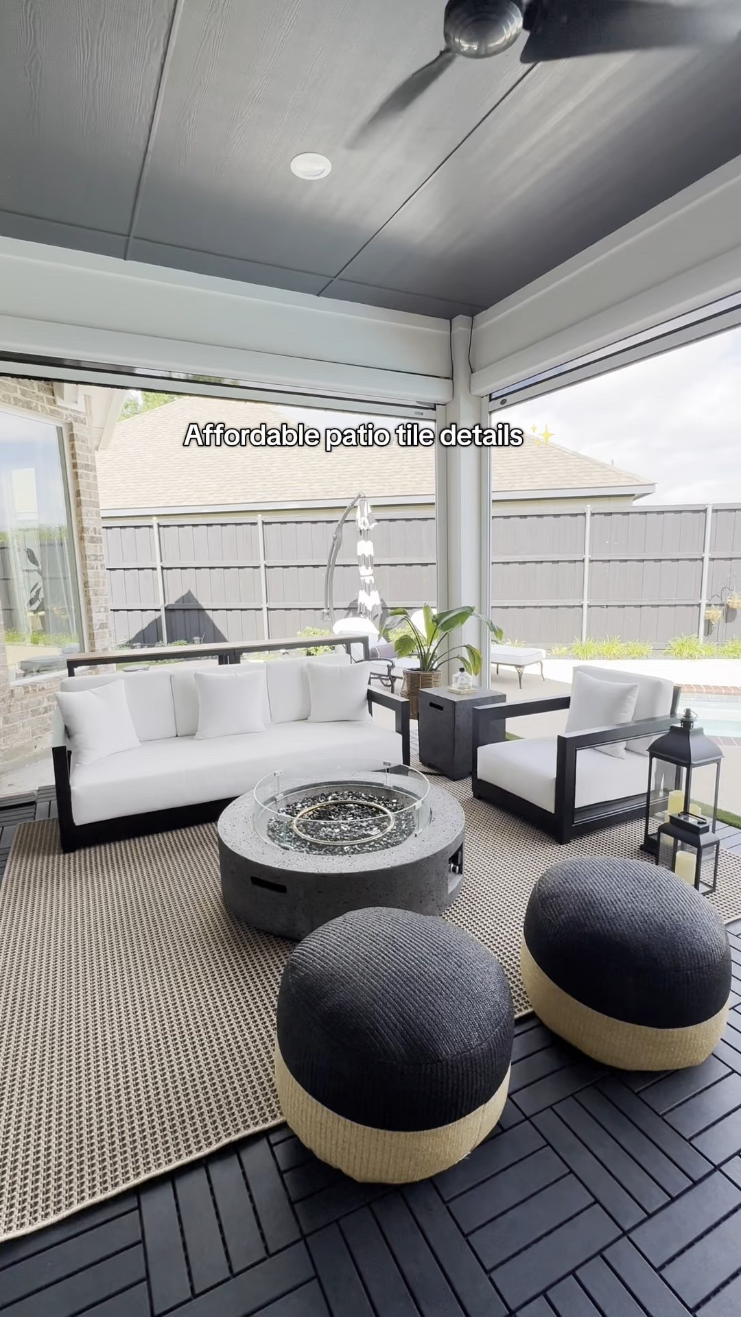 Affordable Patio Transformation! 

#LTKStyleTip #LTKSwim #LTKHome