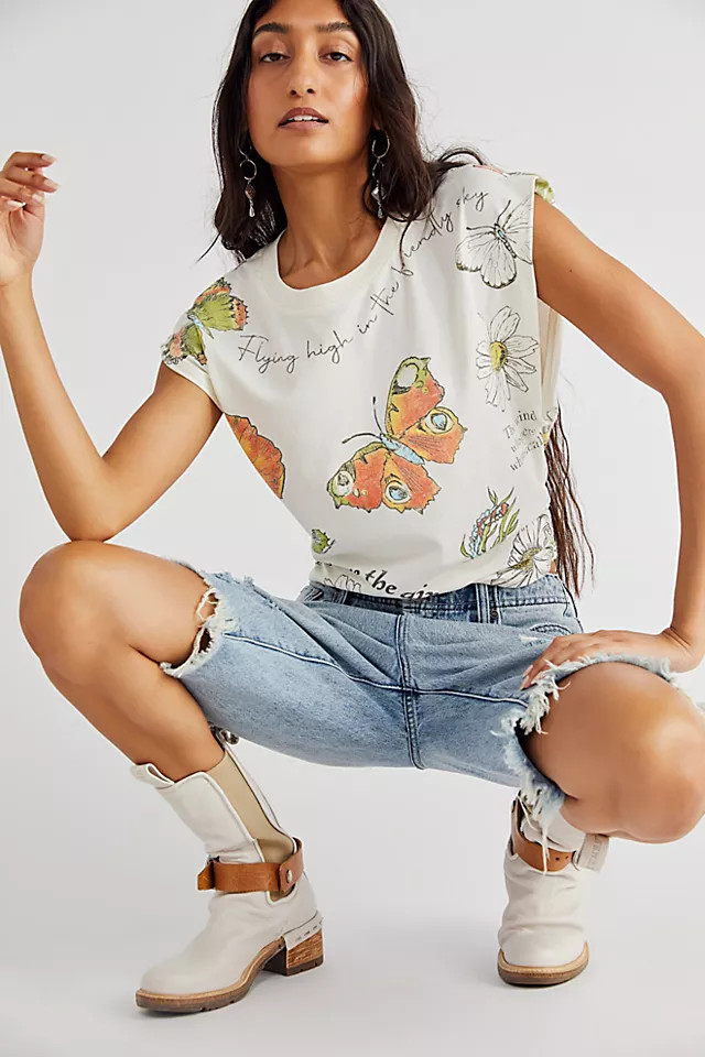 Natural Beauty Fitted Tee | Free People (Global - UK&FR Excluded)