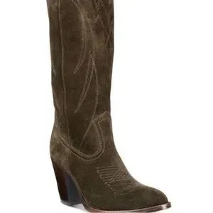 EUC Frye Ilana Tall Boots in Brown Suede | Poshmark