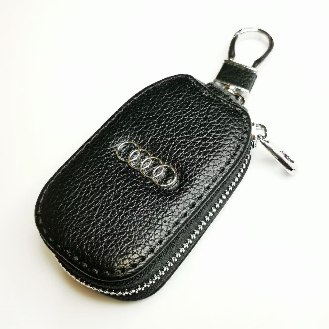 Audi Leather Car Key Fob Cover, Smart Key Fob Case for Audi Remote Key fob Case | Etsy (US)