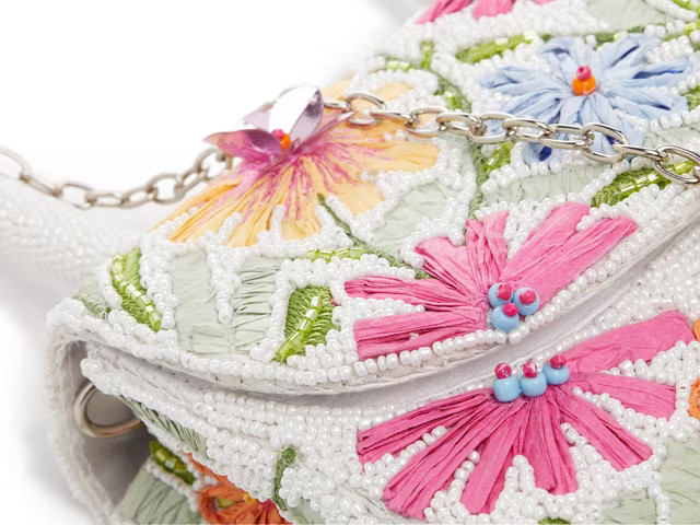 Kelly & Katie Beaded Floral Satchel | DSW