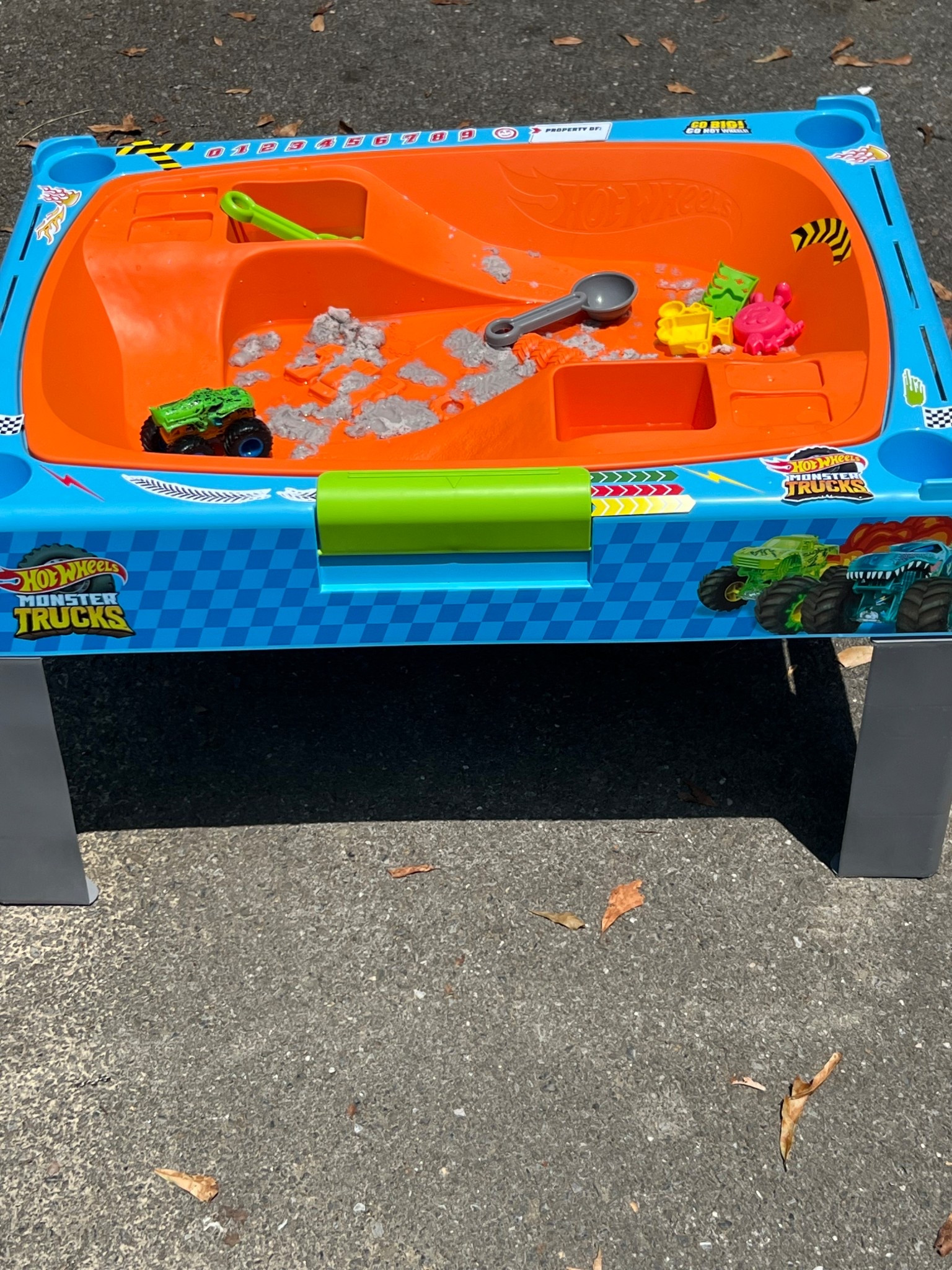 Super cool water table that entertains younger kids ,and older. It comes with a hot wheel monster truck, sand ,and other fun tools. It also comes with really cool stickers ,and has a fun track you can ride your hot wheels on. When you are done you clean it and fold it up into a carrying case! #summer #kids #watertable #sensory play

#LTKKids #LTKBaby #LTKSeasonal