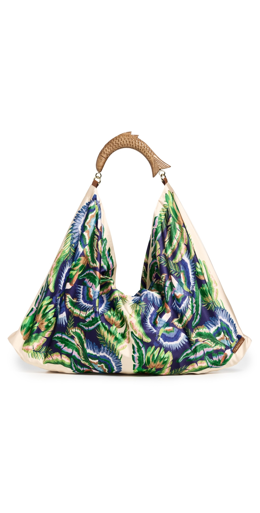 FARM Rio Satin Scarf Medium Bag Sunny Paradise One Size | Shopbop