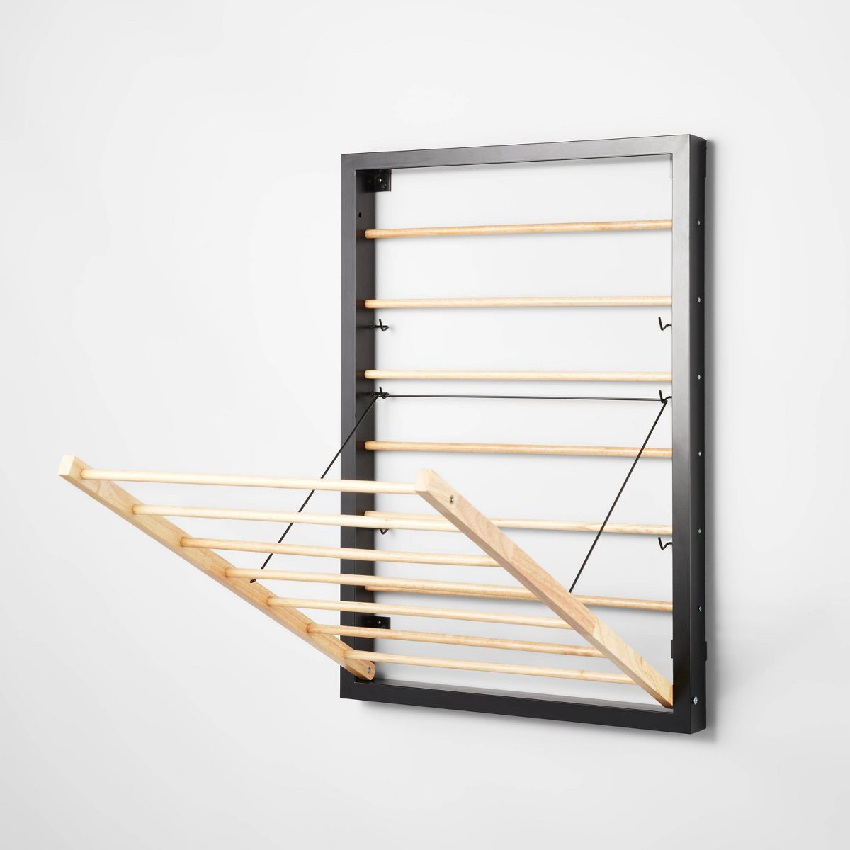 Wall Mounted Drying Rack Black - Brightroom™ | Target