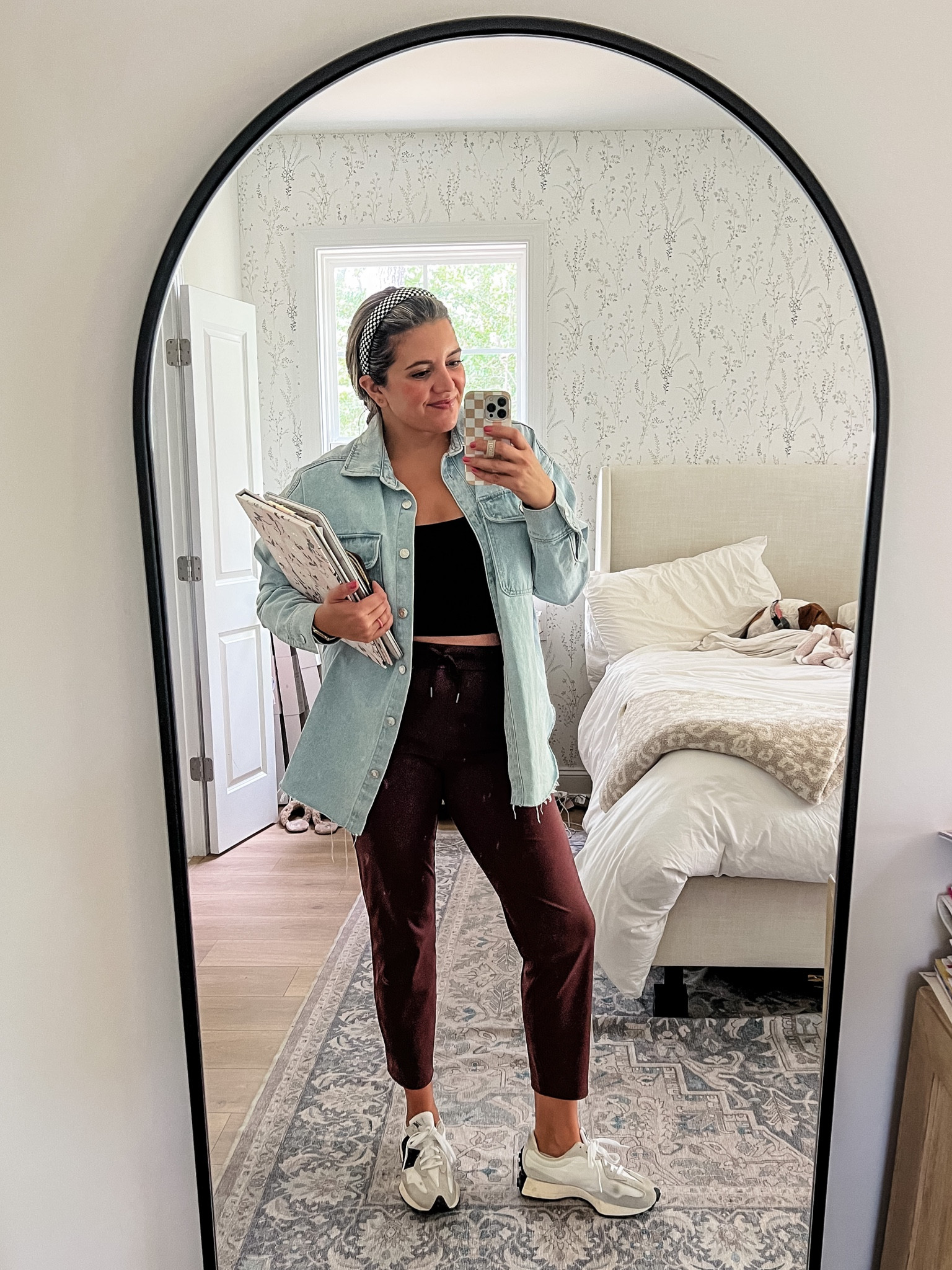 Outfit of the day! Amazon pants like Lululemon but only $35! 