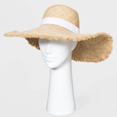 Women's Dome Fringe Novelty Style Hats - A New Day™ Natural One Size | Target