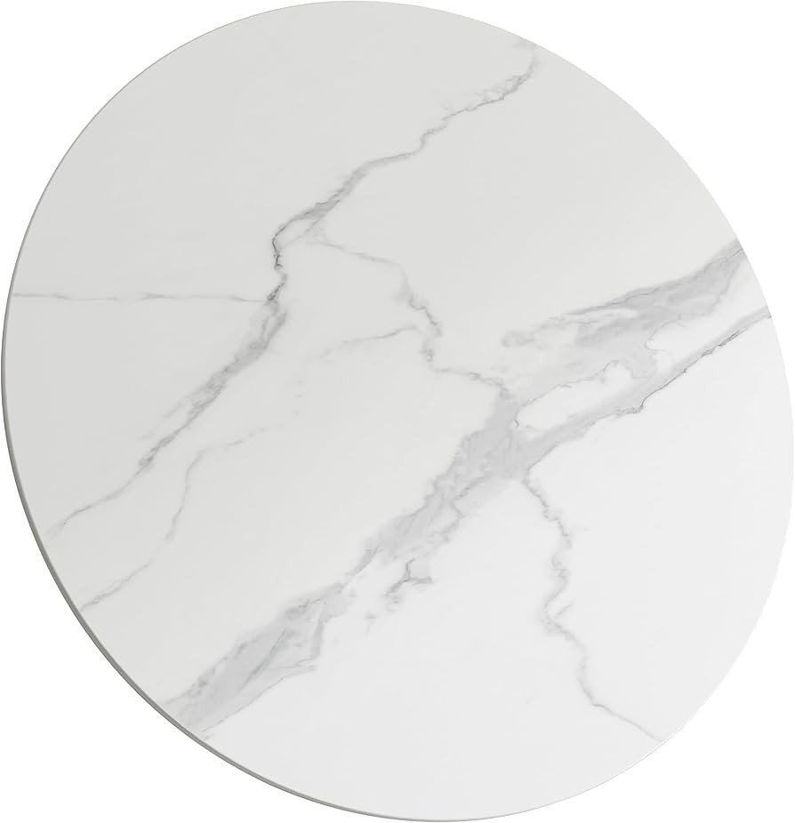 ZL ZELing Round Sintered Stone Table Top 35.4",Replacement Table Top for Indoor & Outdoor - Heat/... | Amazon (US)