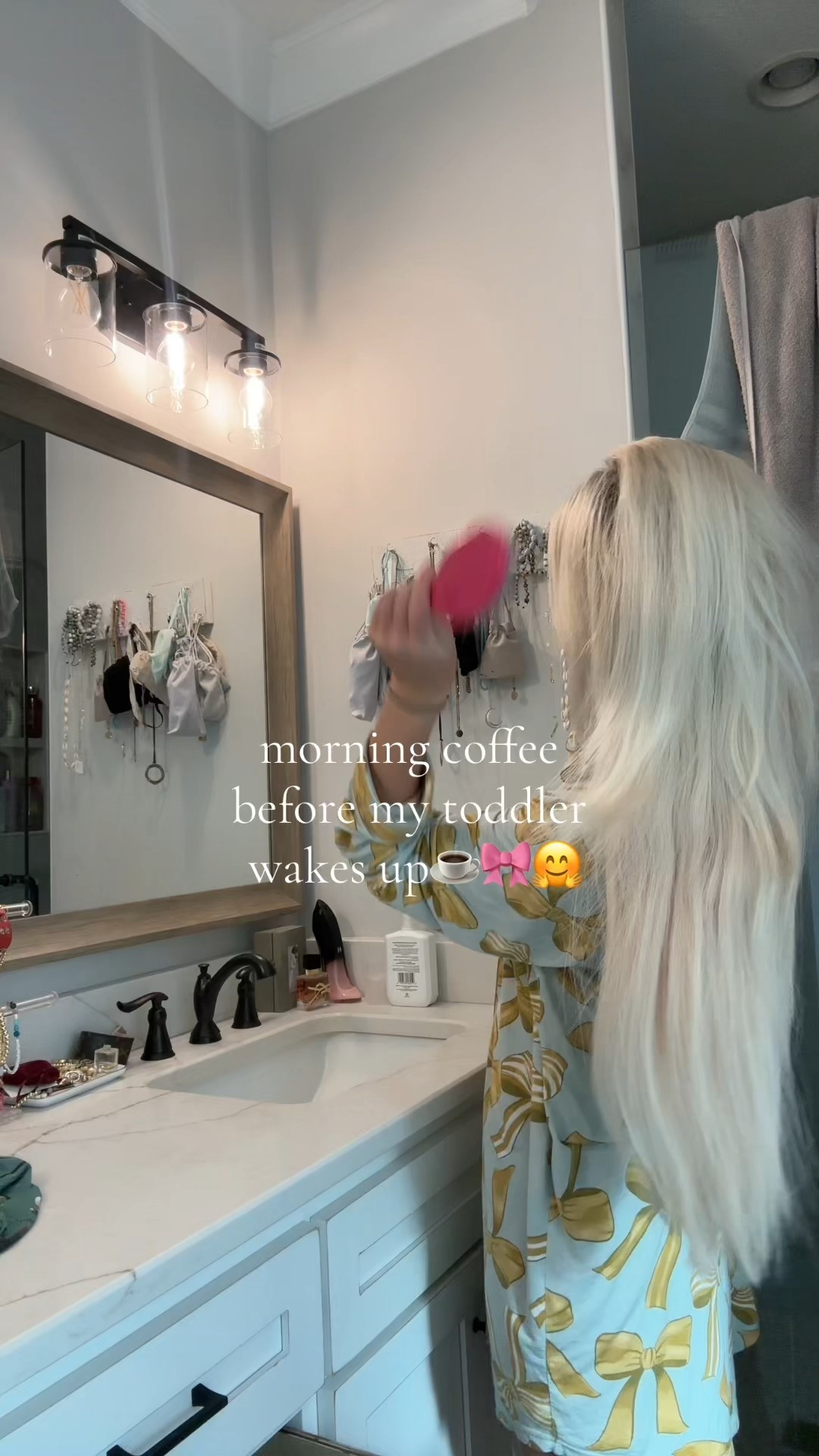 Felt good getting up before my toddler and getting stuff done🌅😍☕️

#LTKFamily #LTKHome #LTKBeauty