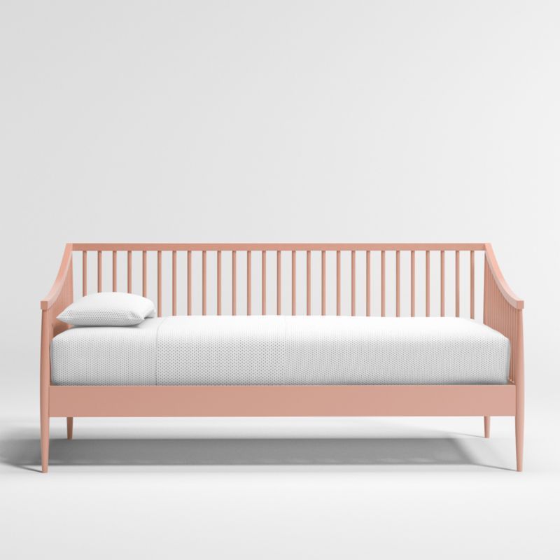 Hampshire Blush Spindle Daybed | Crate and Barrel | Crate & Barrel