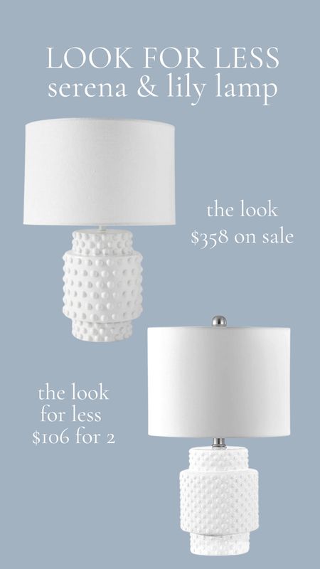 Look for Less Serena and Lily Tinsley
table lamp 

#LTKsalealert #LTKhome