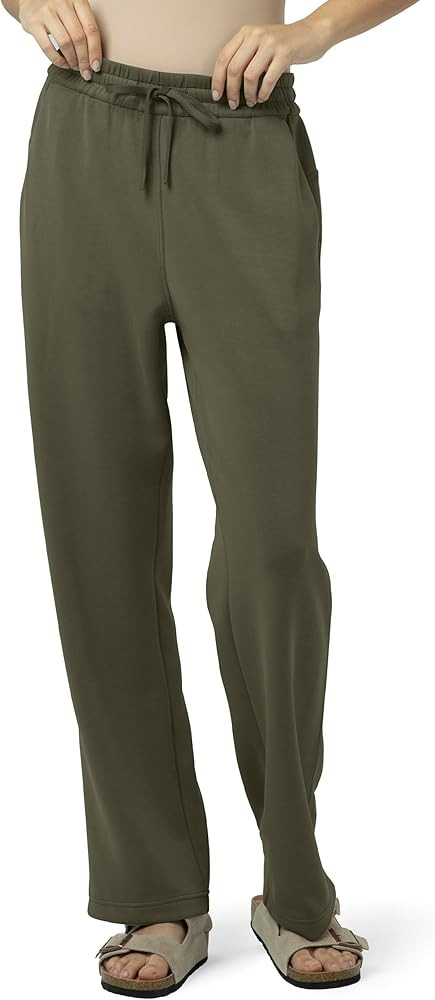 Colorfulkoala Women's High Waisted Ultra Soft Drawstring Modal Sweatpants Wide Leg Casual Lounge ... | Amazon (US)