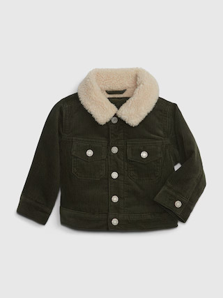 Baby Sherpa Corduroy Icon Jacket | Gap (US)
