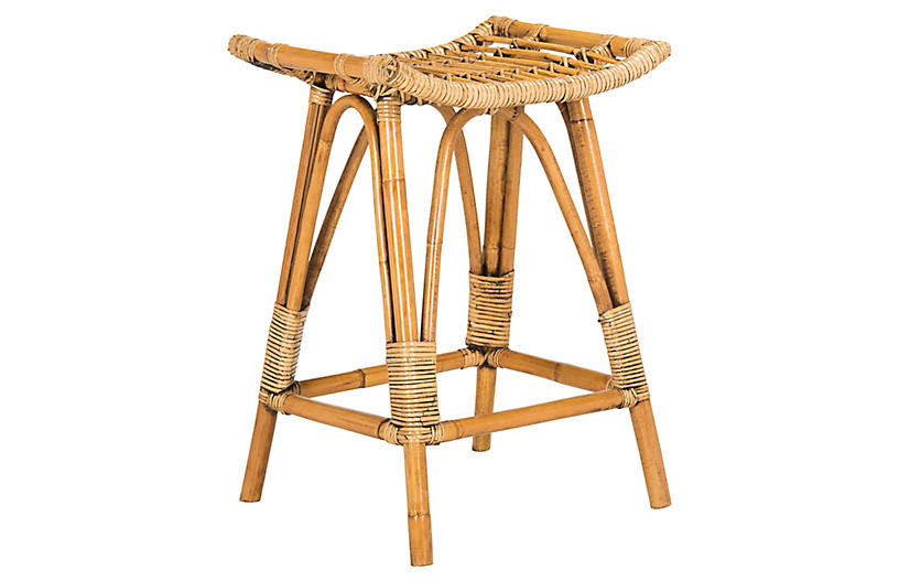 Barajas Counter Stool, Honey | One Kings Lane